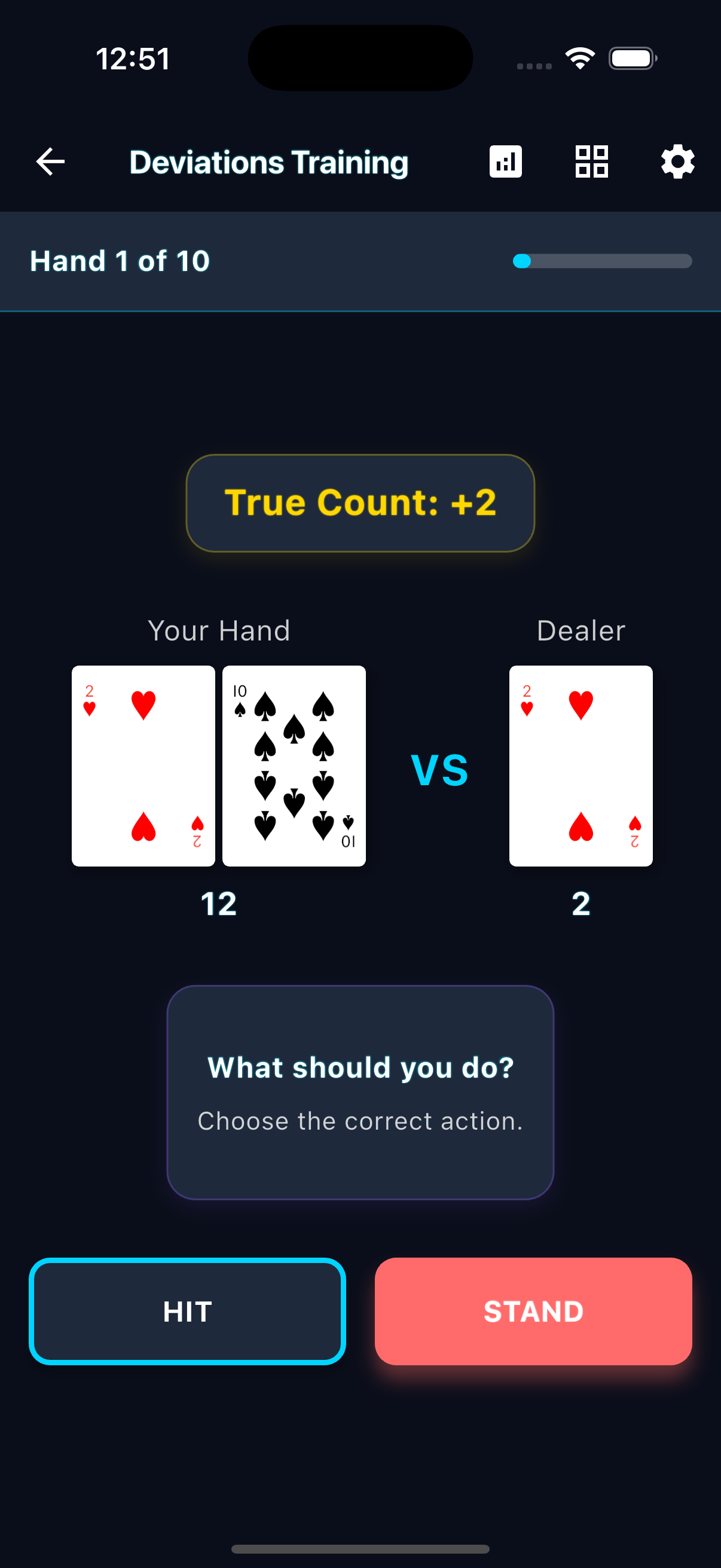 Blackjack AI Pro Speed Counting Challenge